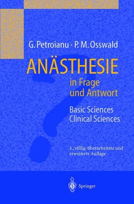 Anästhesie in Frage und Antwort: Band 1: Basic Sciences Medicine