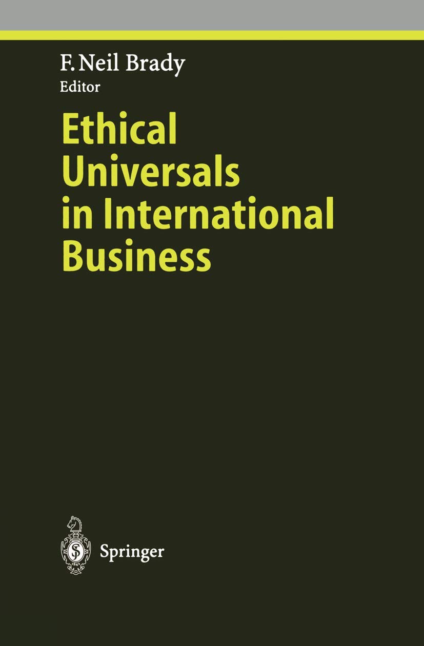 Ethical Universals in International Business Law