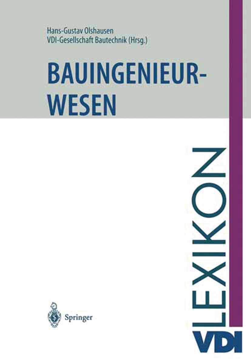 VDI-Lexikon Bauingenieurwesen (VDI-Buch) Business & Technology