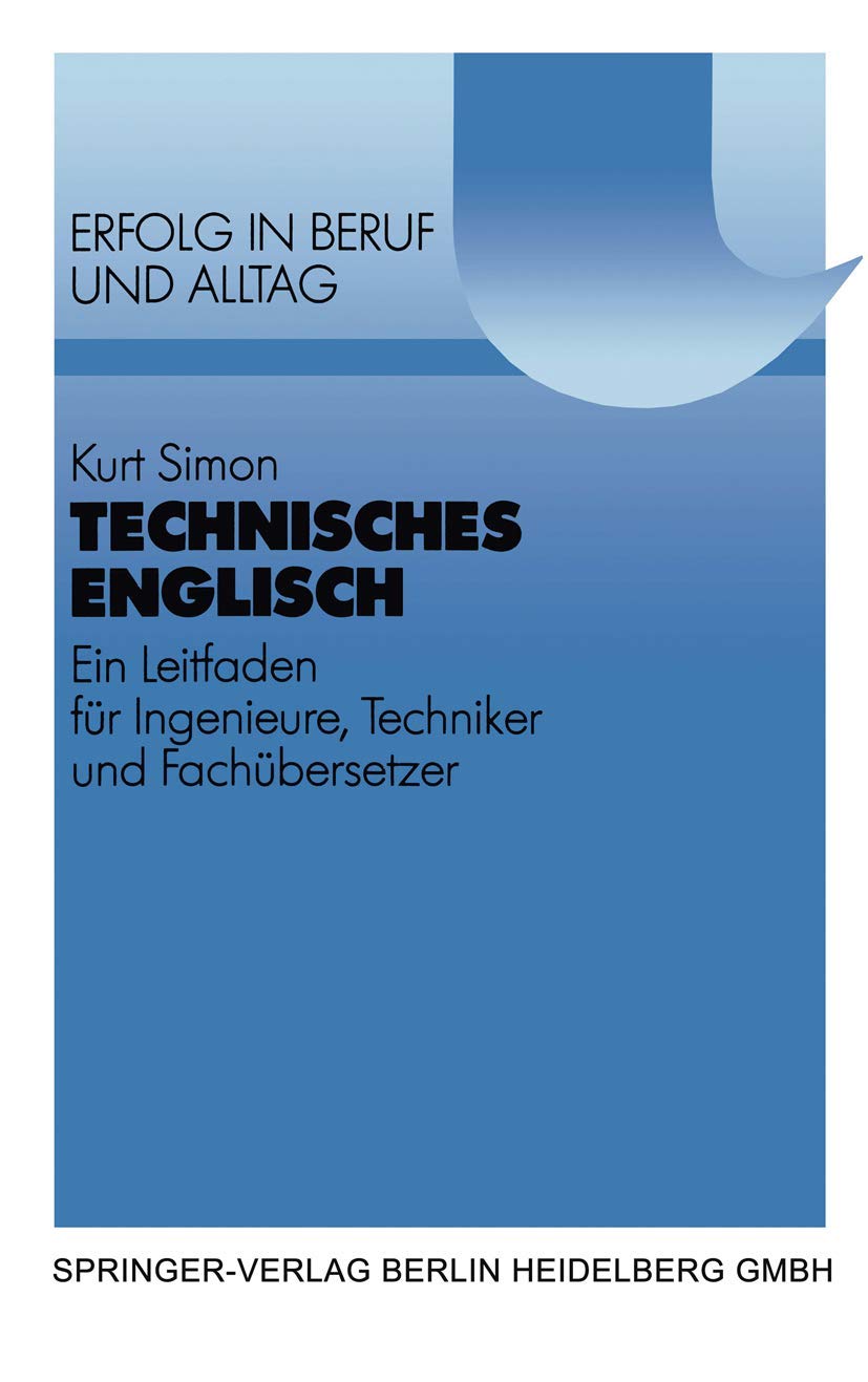 Technisches Englisch Business & Technology
