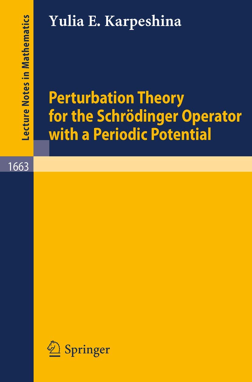 Perturbation Theory for the Schrödinger Operator with a Periodic Potential book