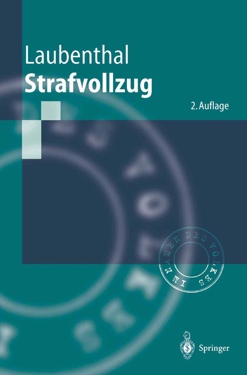 Product Image: Strafvollzug (Springer-Lehrbuch)