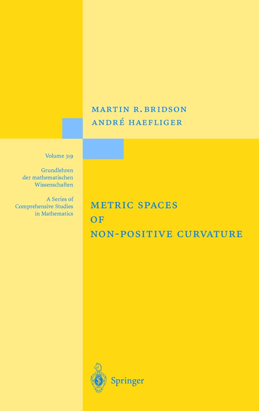 Metric Spaces of Non-Positive Curvature (Grundlehren der mathematischen Wissenschaften, 319, Band 319) Mathematics
