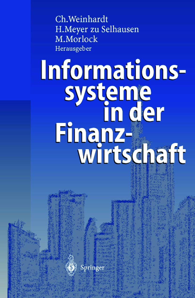 Informationssysteme in der Finanzwirtschaft Law