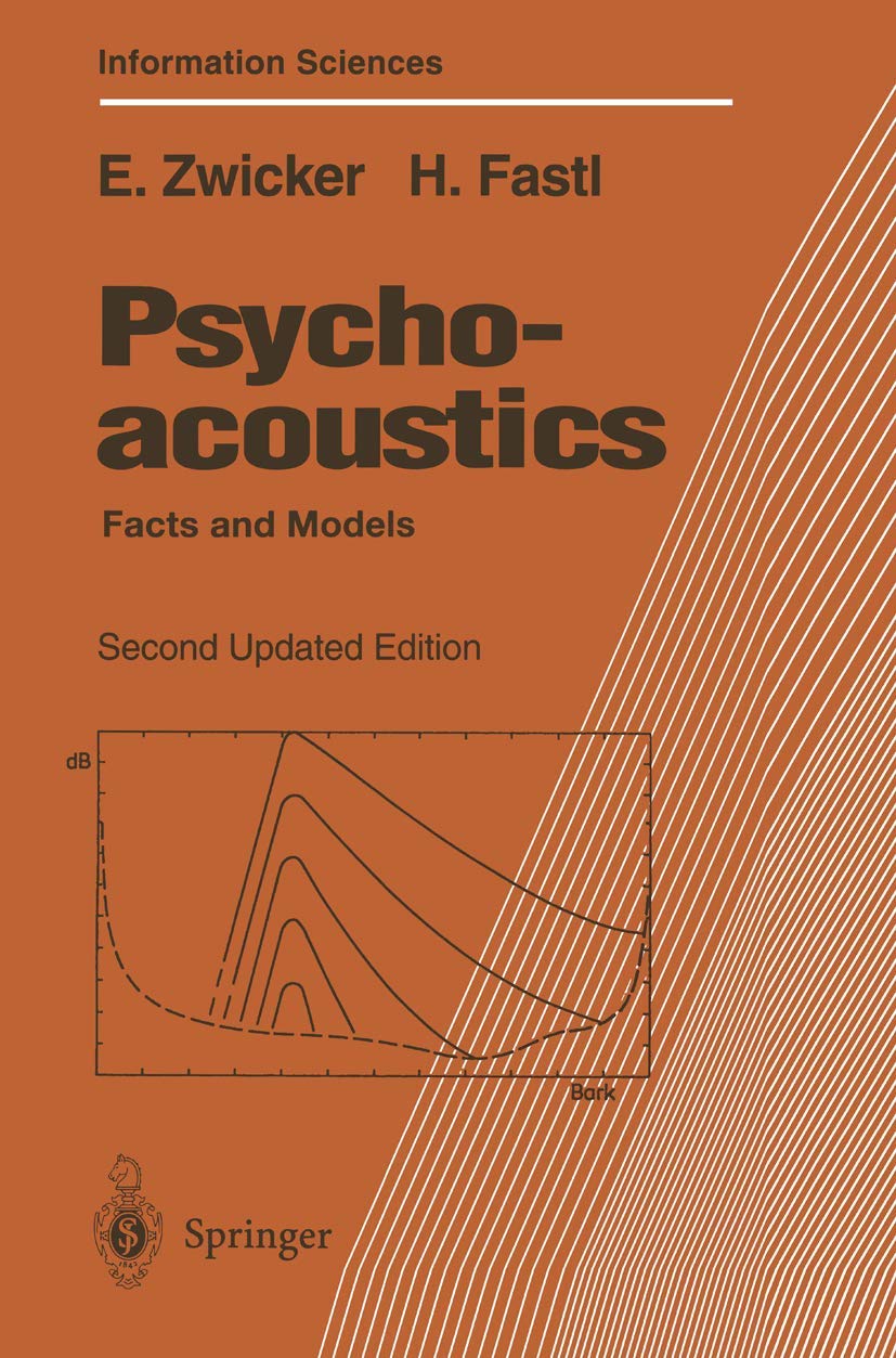 Psychoacoustics: Facts and Models (Springer Series in Information Sciences) Computer Science