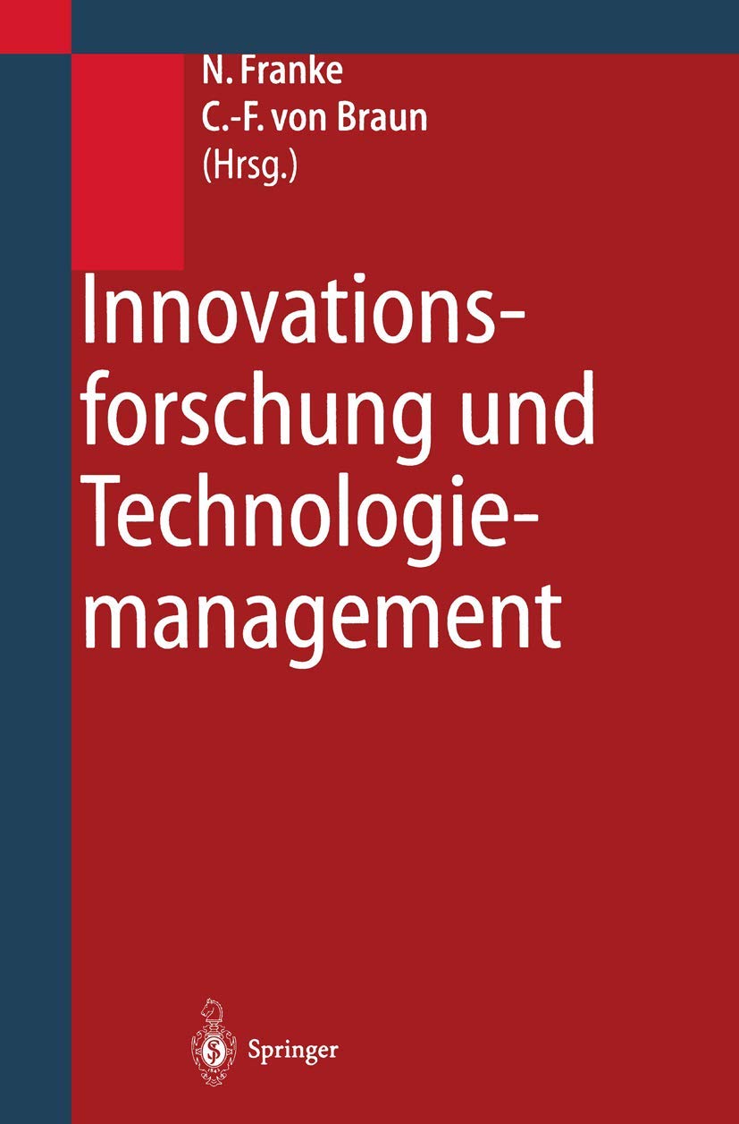 Innovationsforschung und Technologiemanagement: Konzepte, Strategien, Fallbeispiele Law