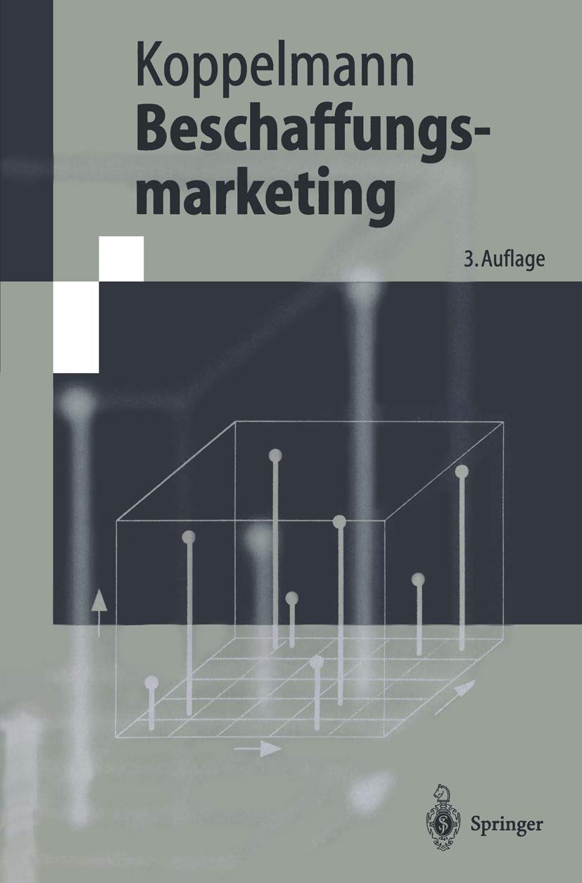 Beschaffungsmarketing (Springer-Lehrbuch) Law