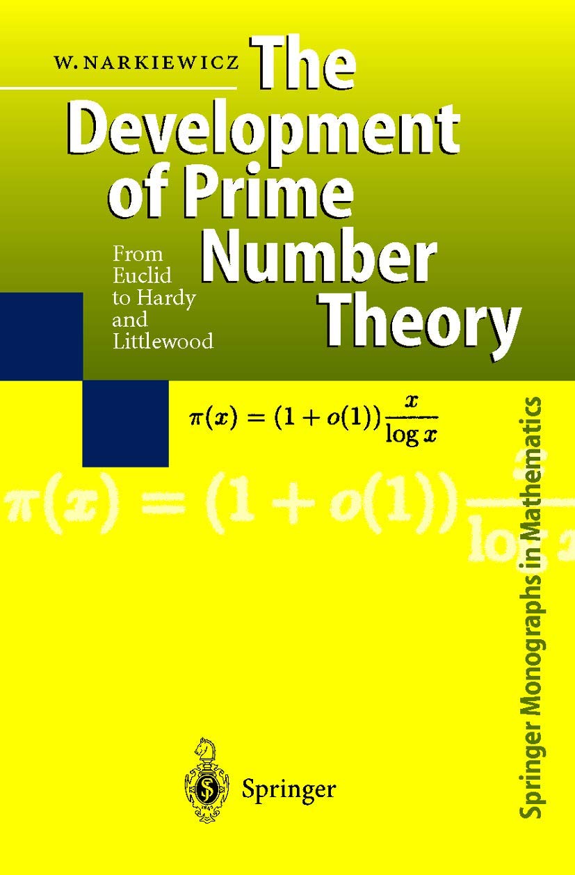 The Development of Prime Number Theory book