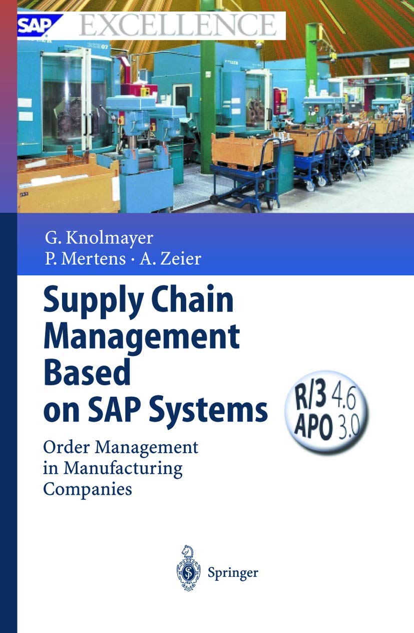 Product Image: Supply Chain Management Based on SAP Systems