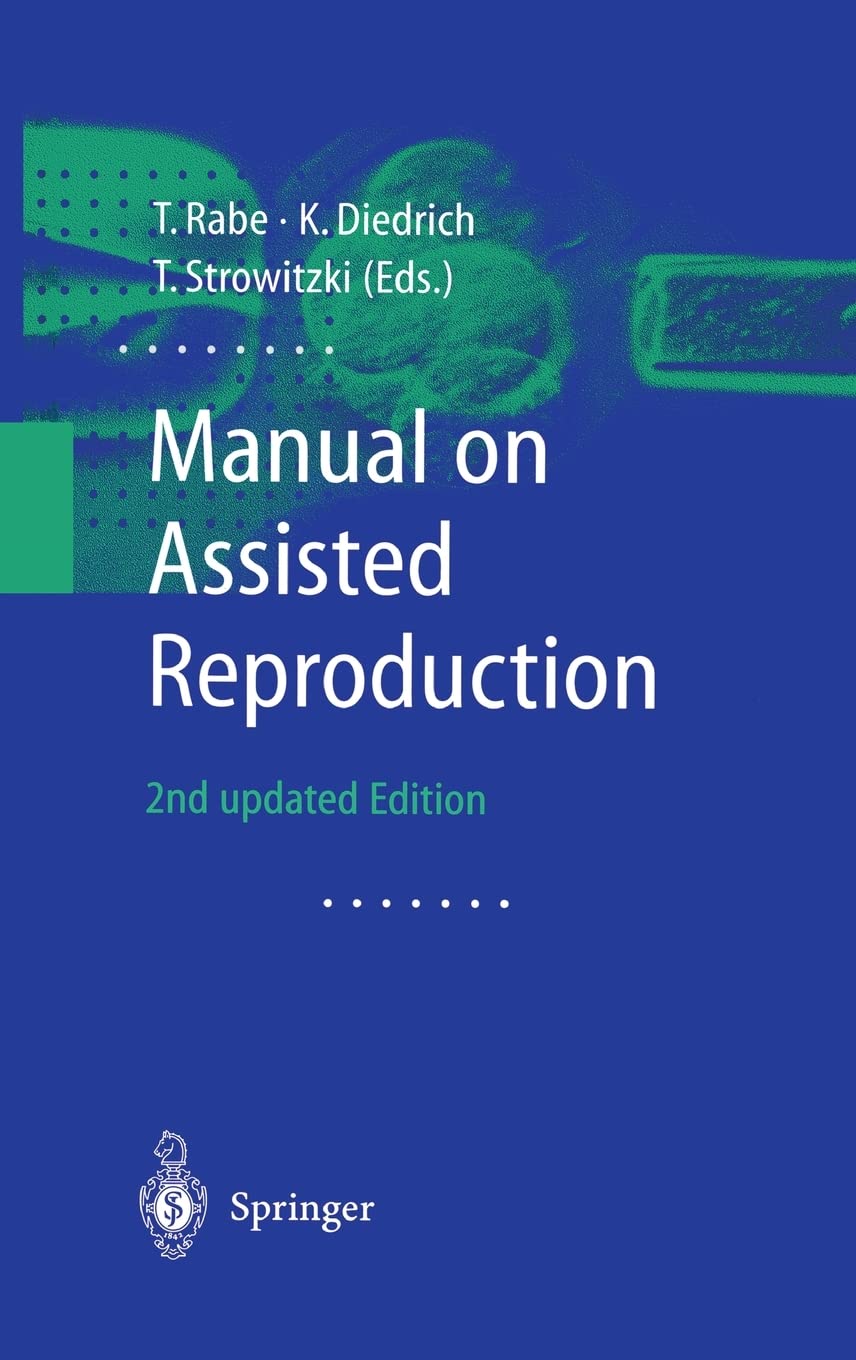 Product Image: Manual on Assisted Reproduction