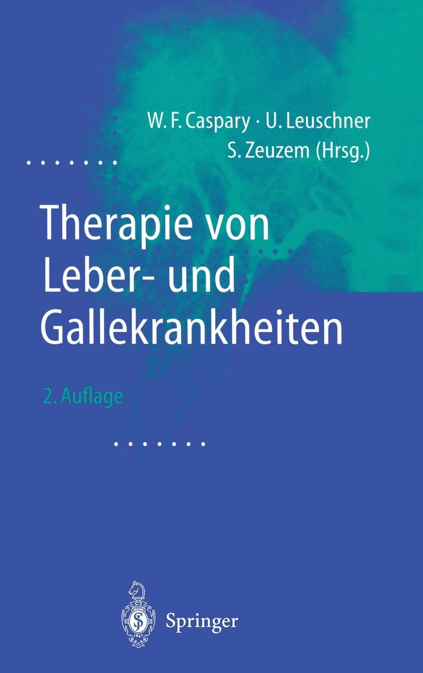 Therapie Von Leber- Und Gallekrankheiten book