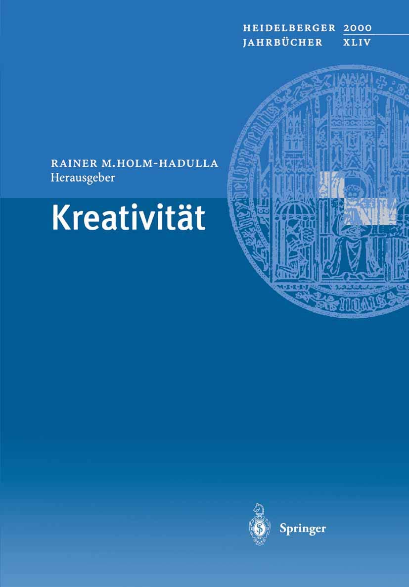 Kreativität (Heidelberger Jahrbücher) Law