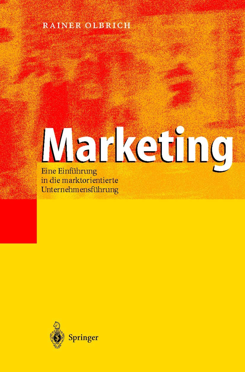 Marketing: Eine Einführung in die marktorientierte Unternehmensführung Law