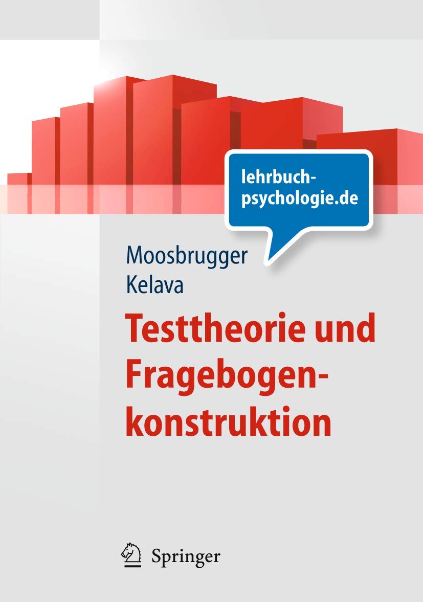 Testtheorie und Fragebogenkonstruktion (Springer-Lehrbuch) (German Edition) Law