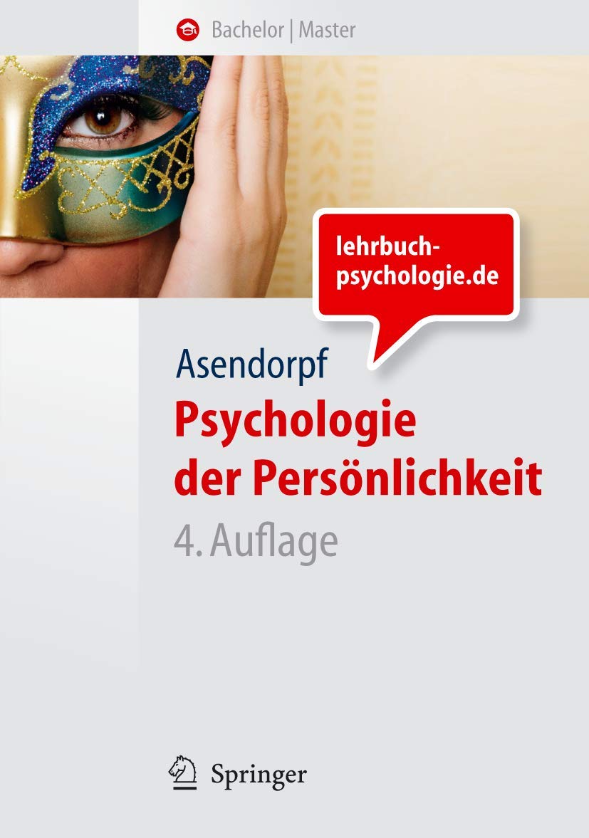 Psychologie der Persönlichkeit (Springer-Lehrbuch) Psychology
