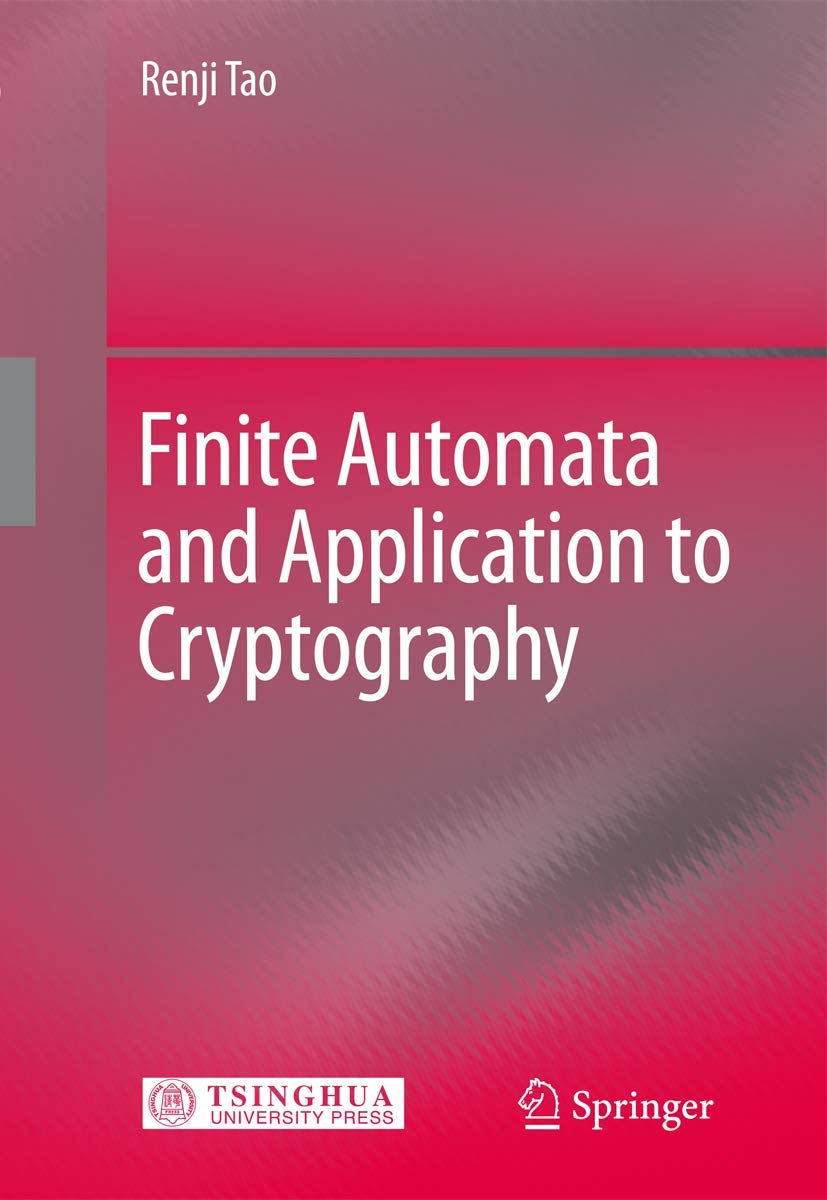 Finite Automata and Application to Cryptography book