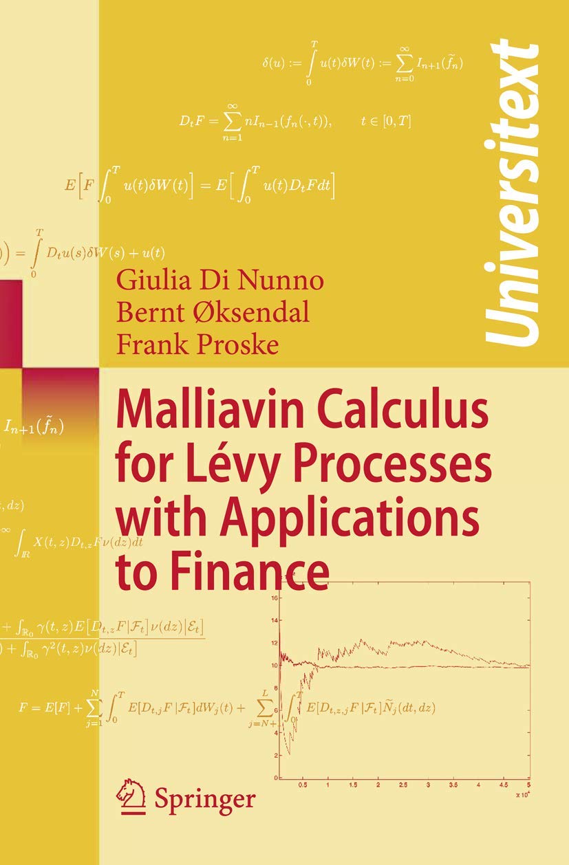 Malliavin Calculus for Lévy Processes with Applications to Finance Business & Technology