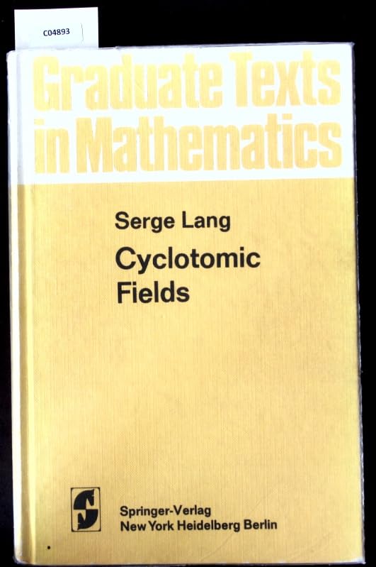 Product Image: Cyclotomic Fields (Graduate Texts in Mathematics)