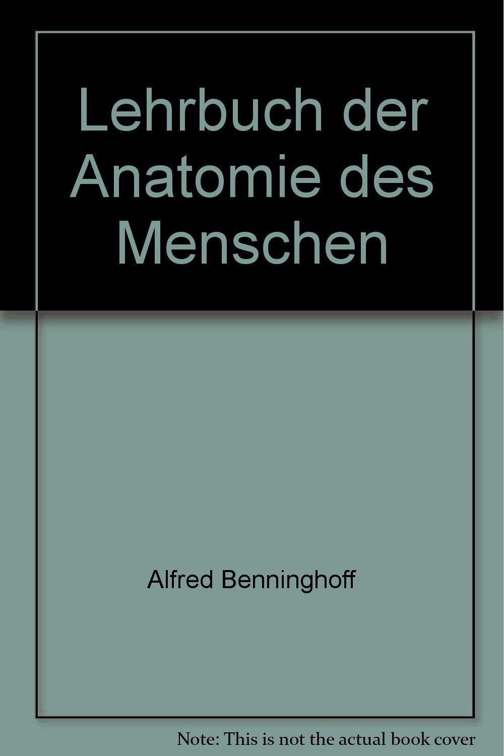 Lehrbuch der Anatomie des Menschen in drei Bänden, Band 2: Eingeweide und Kreislauf, Books