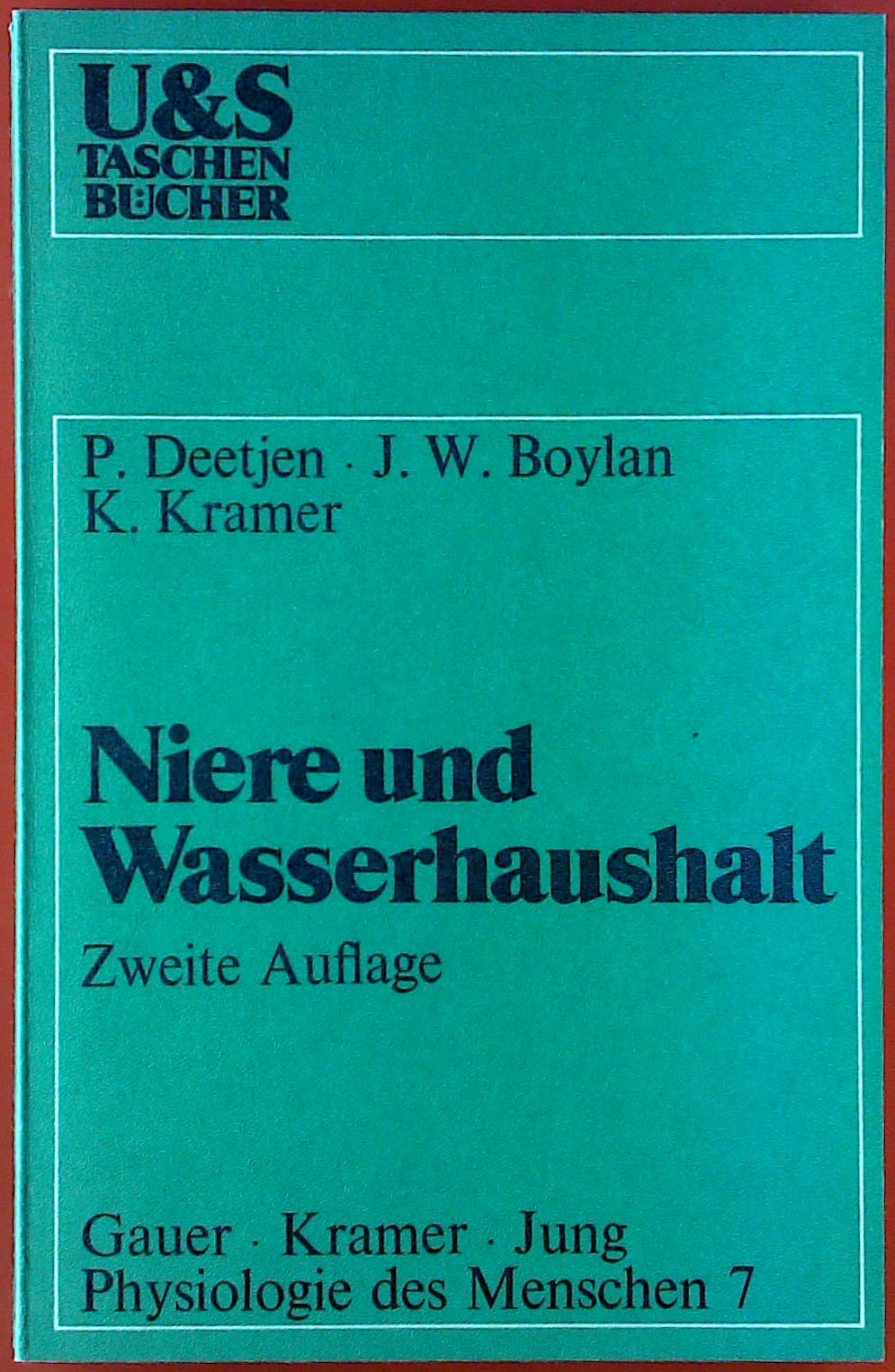 Niere und Wasserhaushalt. Books