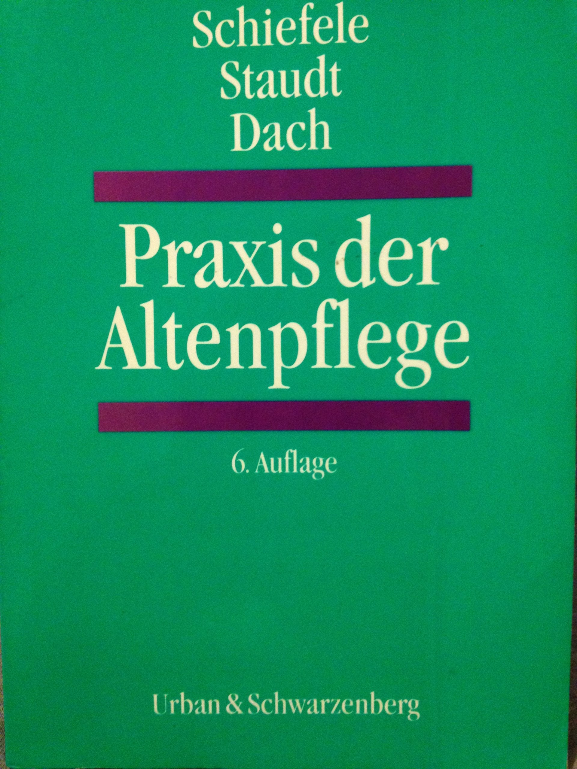 Praxis der Altenpflege Medicine