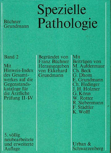 Spezielle Pathologie. - München : Urban &, Schwarzenberg Books