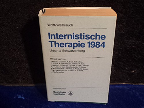 Internistische Therapie 1984 Books