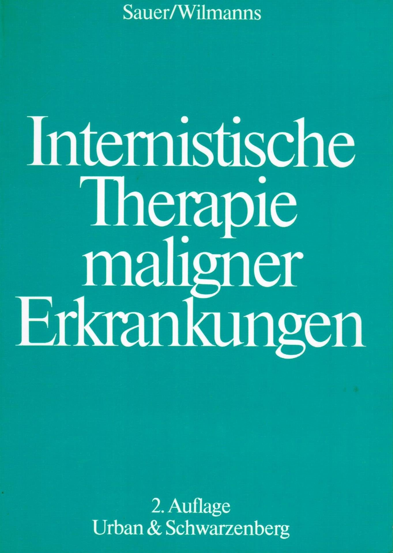Internistische Therapie maligner Erkrankungen Books