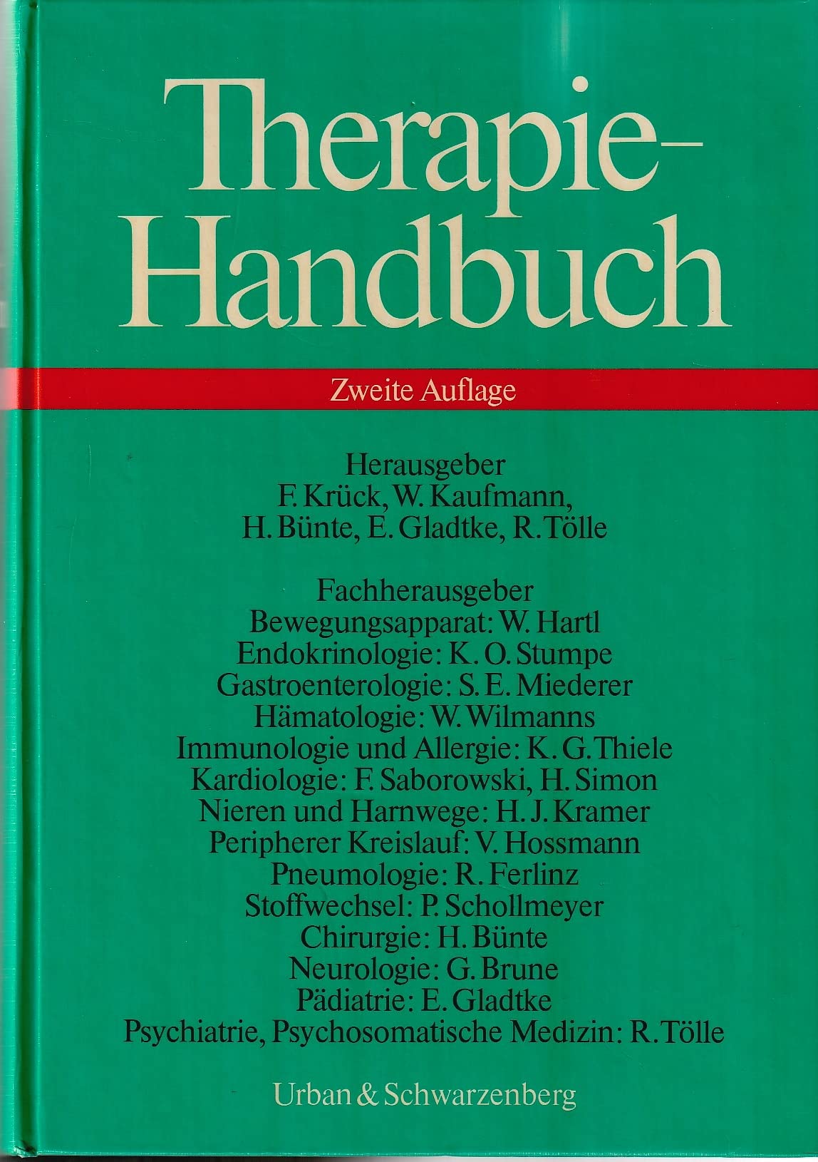 Therapie-Handbuch Books