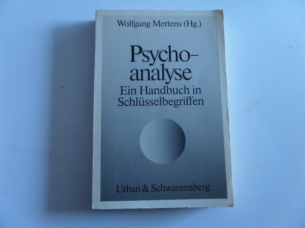 Product Image: Psychoanalyse. Ein Handbuch in Schlüsselbegriffen