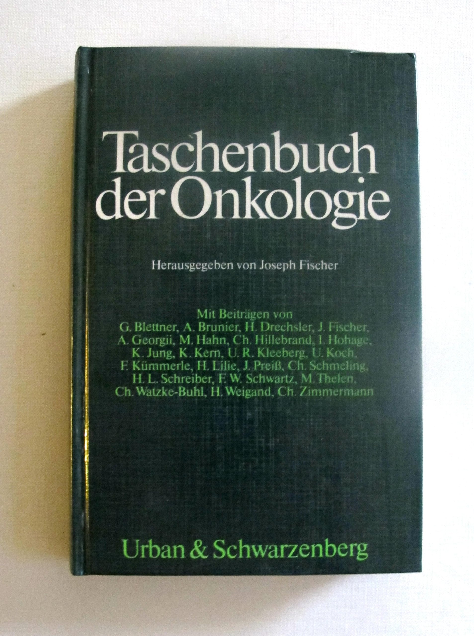 Taschebuch der Onkologie, Books