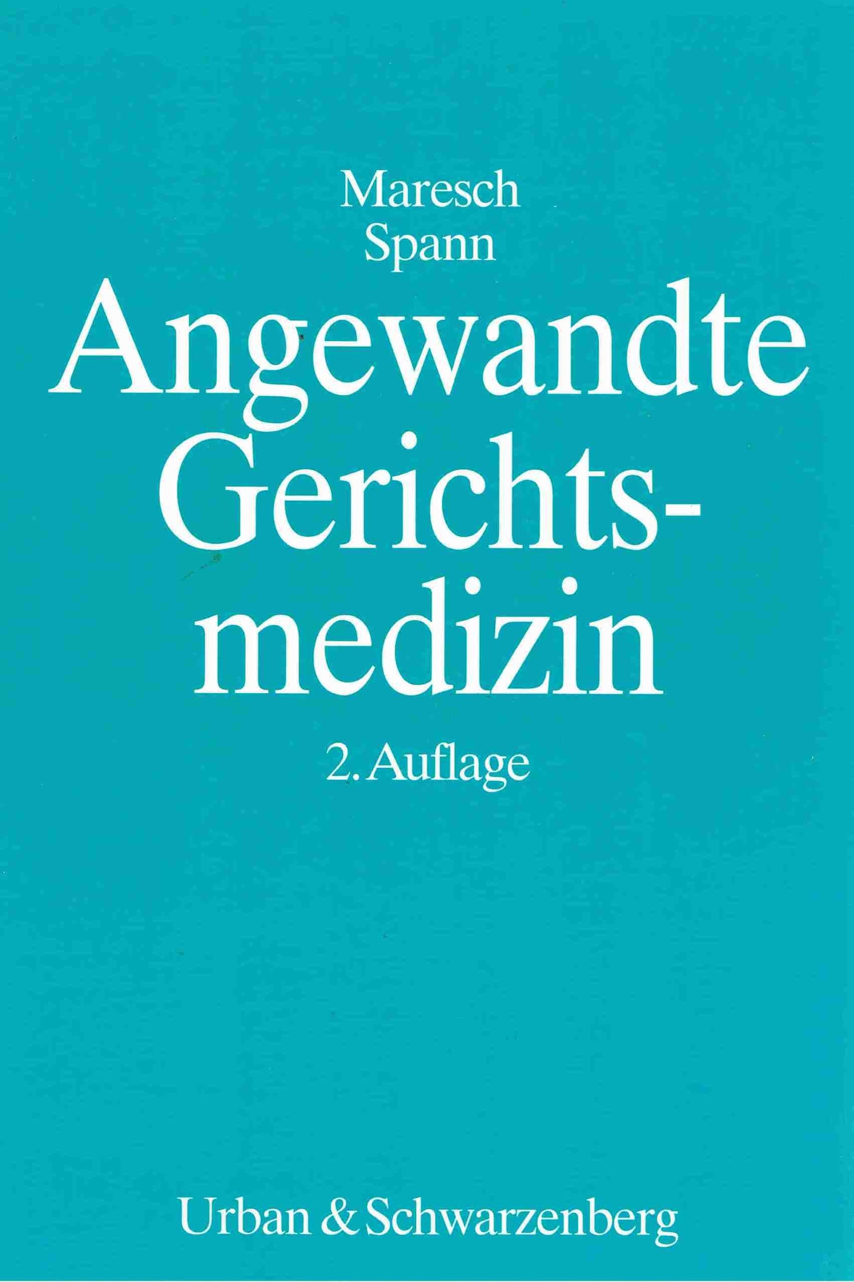 Angewandte Gerichtsmedizin Law