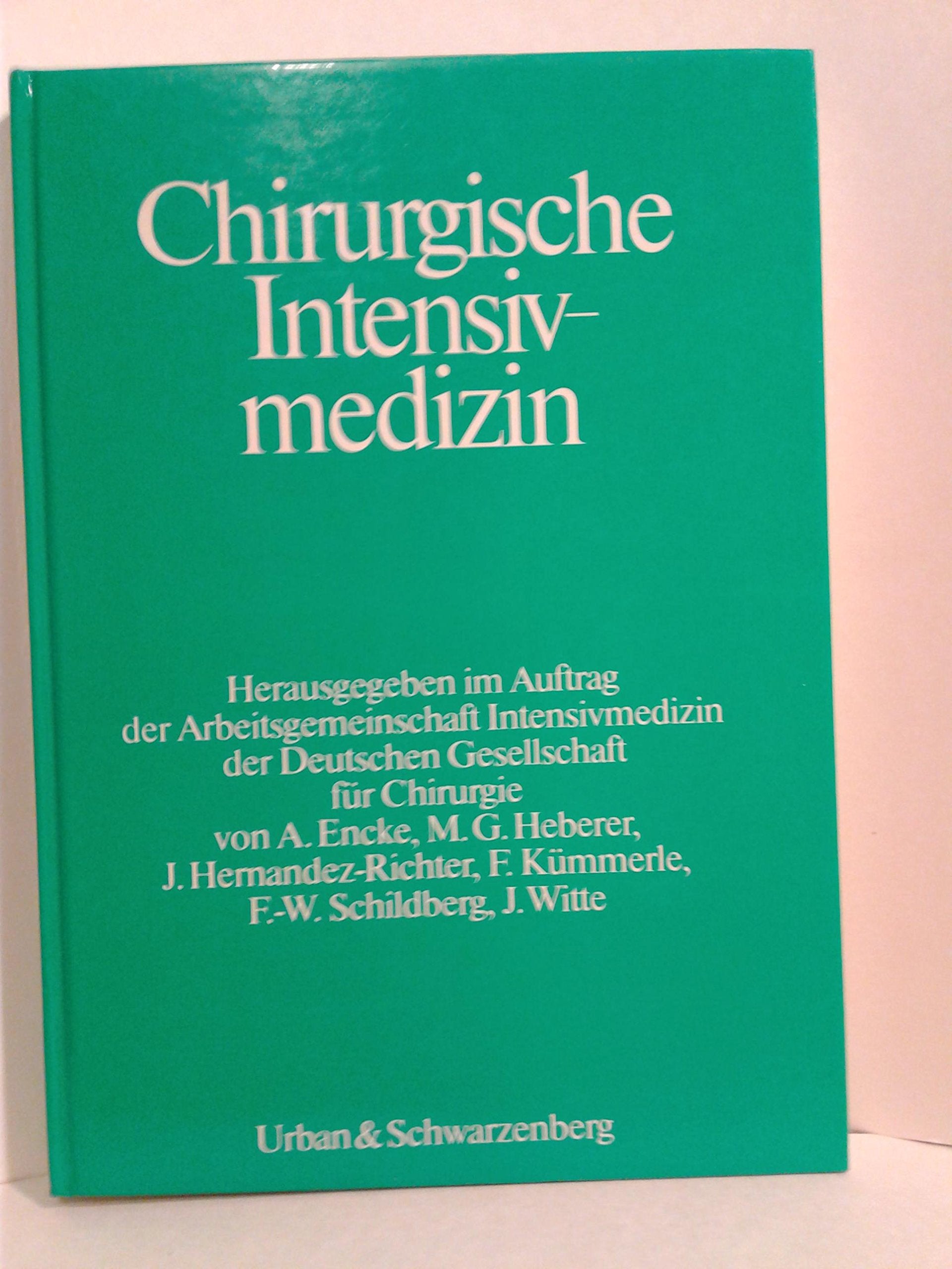 Chirurgische Intensivmedizin Medicine