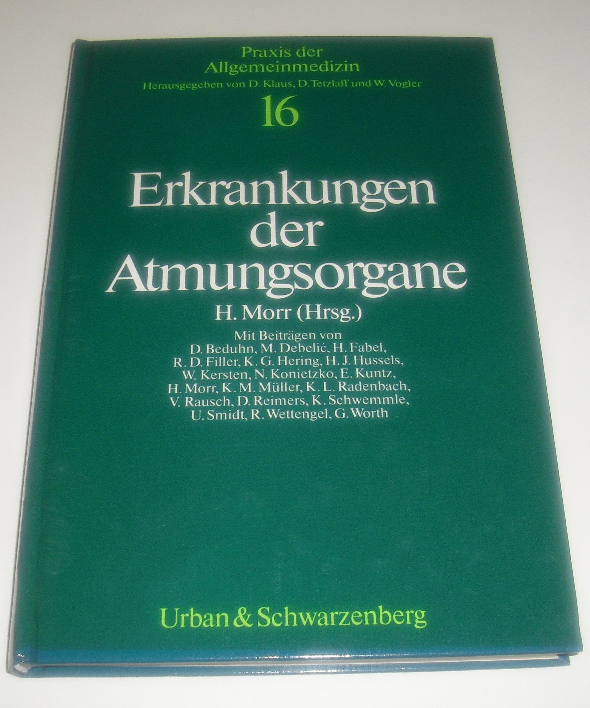 Erkrankungen der Atmungsorgane. (Bd. 16) Books