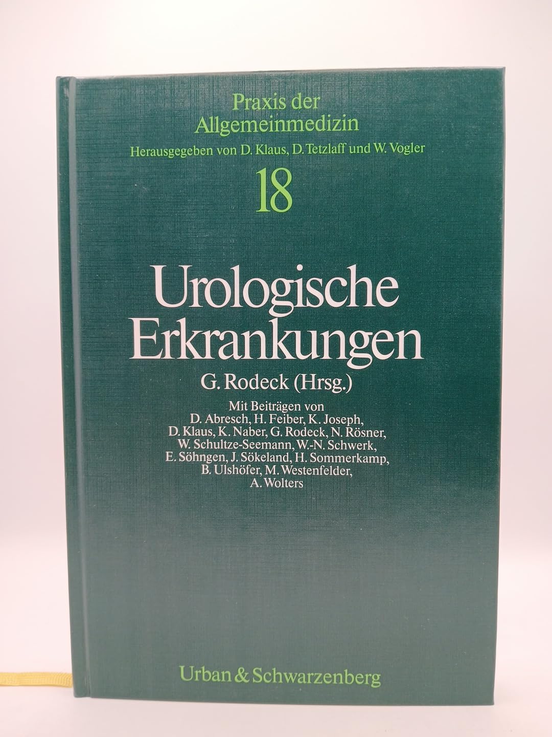 Urologische Erkrankungen. (Bd. 18) Medicine