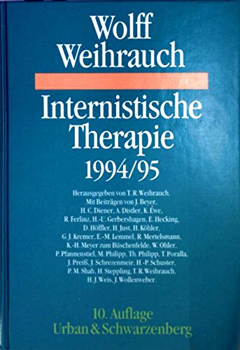 Internistische Therapie 1994/95 Medicine Books