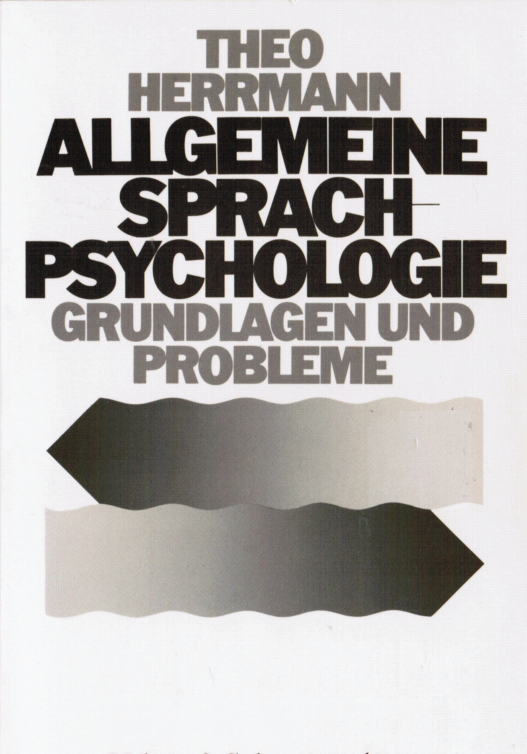 Allgemeine Sprachpsychologie. Books