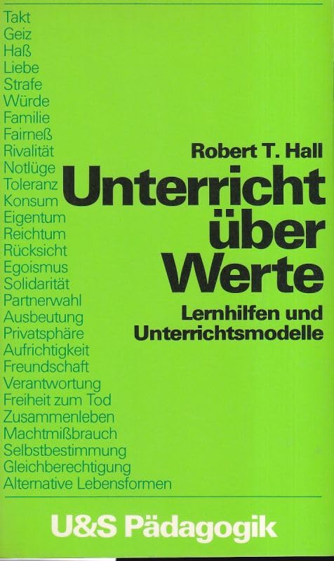 Unterricht über Werte - Lernhilfen und Unterrichtsmodelle - Robert T. Hall Books
