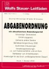 Abgabenordnung 2000 Law