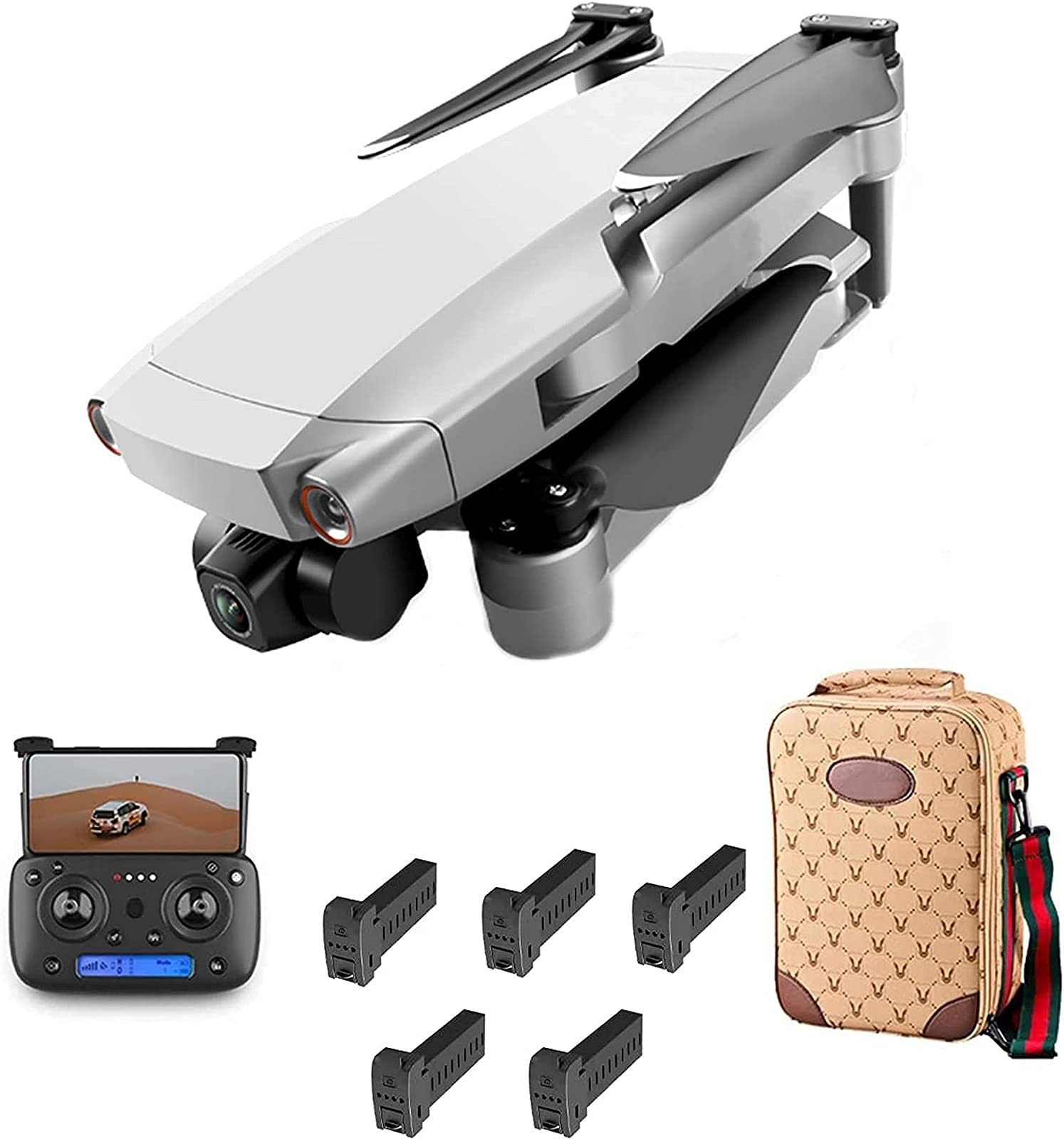UWY Foldable RC Drone, GPS RC Drone with Camera 8K 3-Axis Gimbal Brushless Motor 5G WiFi Optical Flow Positioning Quadcopter 28 Mins Flight Time book