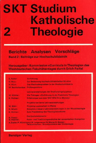 Band 2: Beiträge zur Hochschuldidaktik (Studium Theologische Theologie) Books