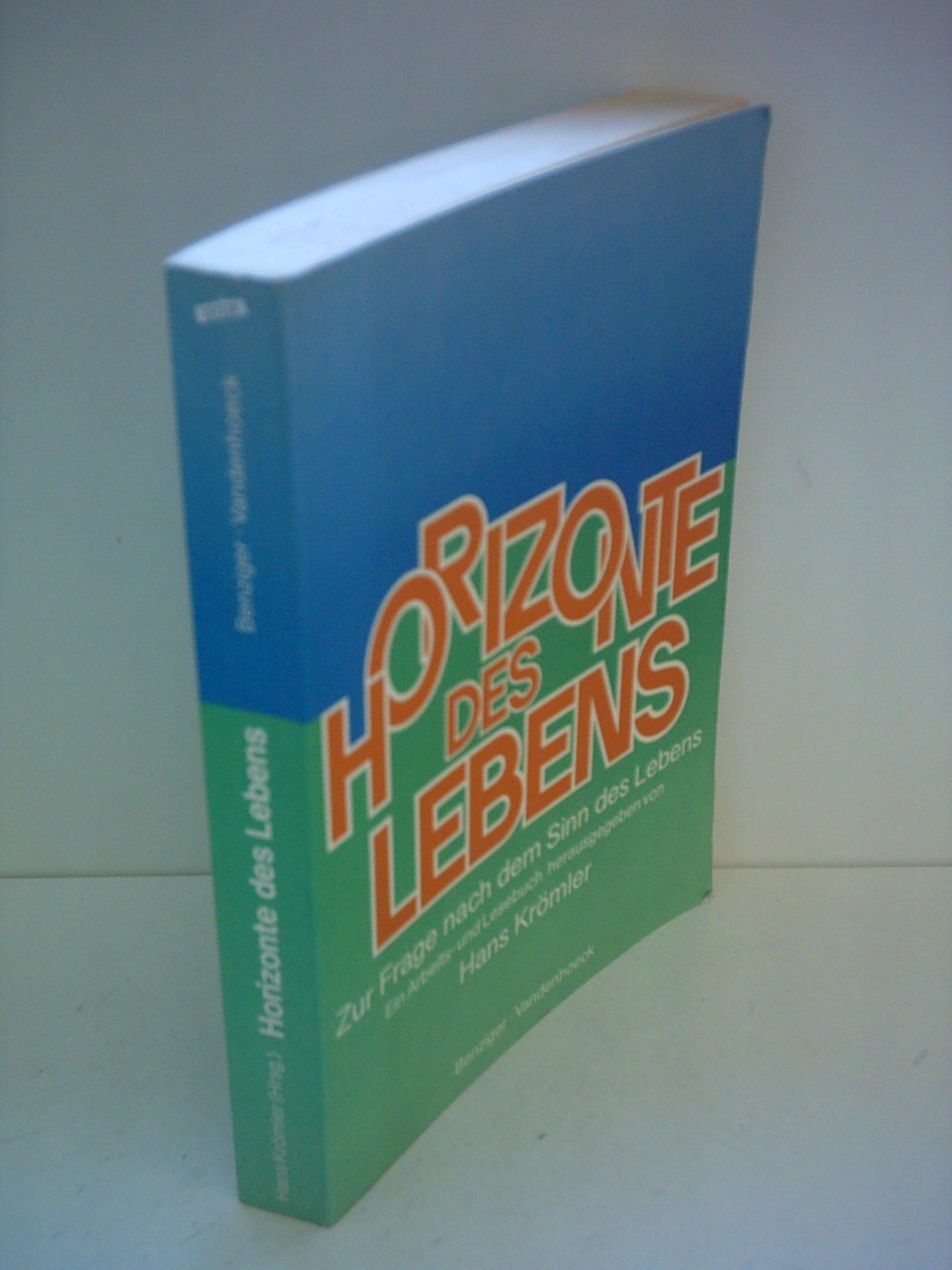 Hans Krömler: Horizonte des Lebens - Zur Frage nach dem Sinn des Lebens - Ein Arbeits- und Lesebuch Books