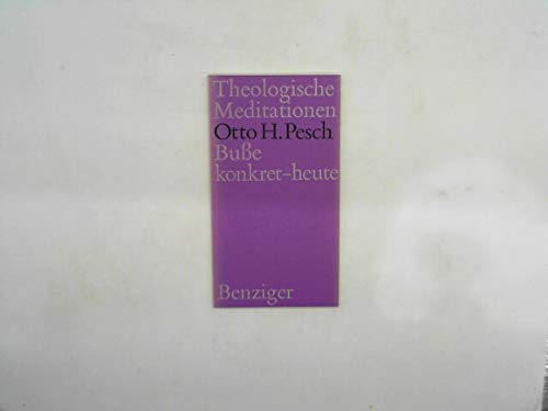 Buße konkret - heute. Theologische Meditationen Nr. 34 (Theologische Meditationen Nr. 34) Books