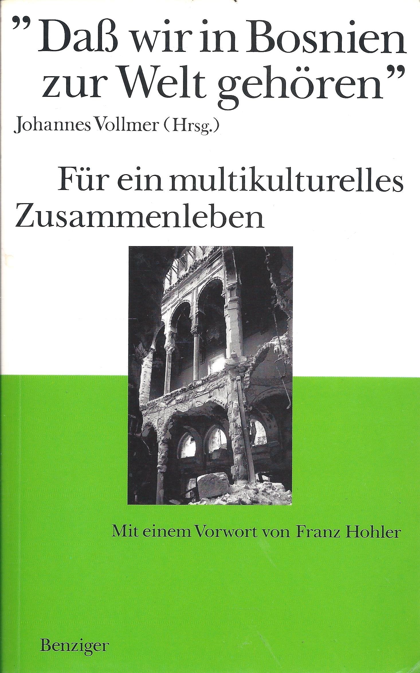 Daß wir in Bosnien zur Welt gehören Politics & History