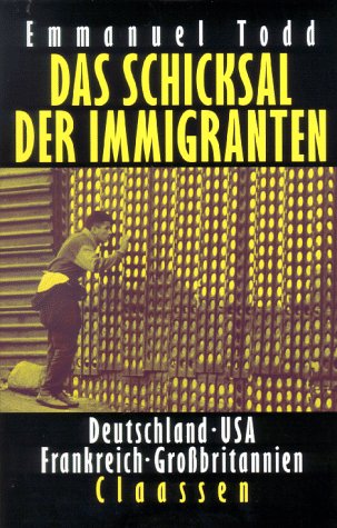 Das Schicksal der Immigranten, Deutschland, USA, Frankreich, Großbritannien Contemporary literature