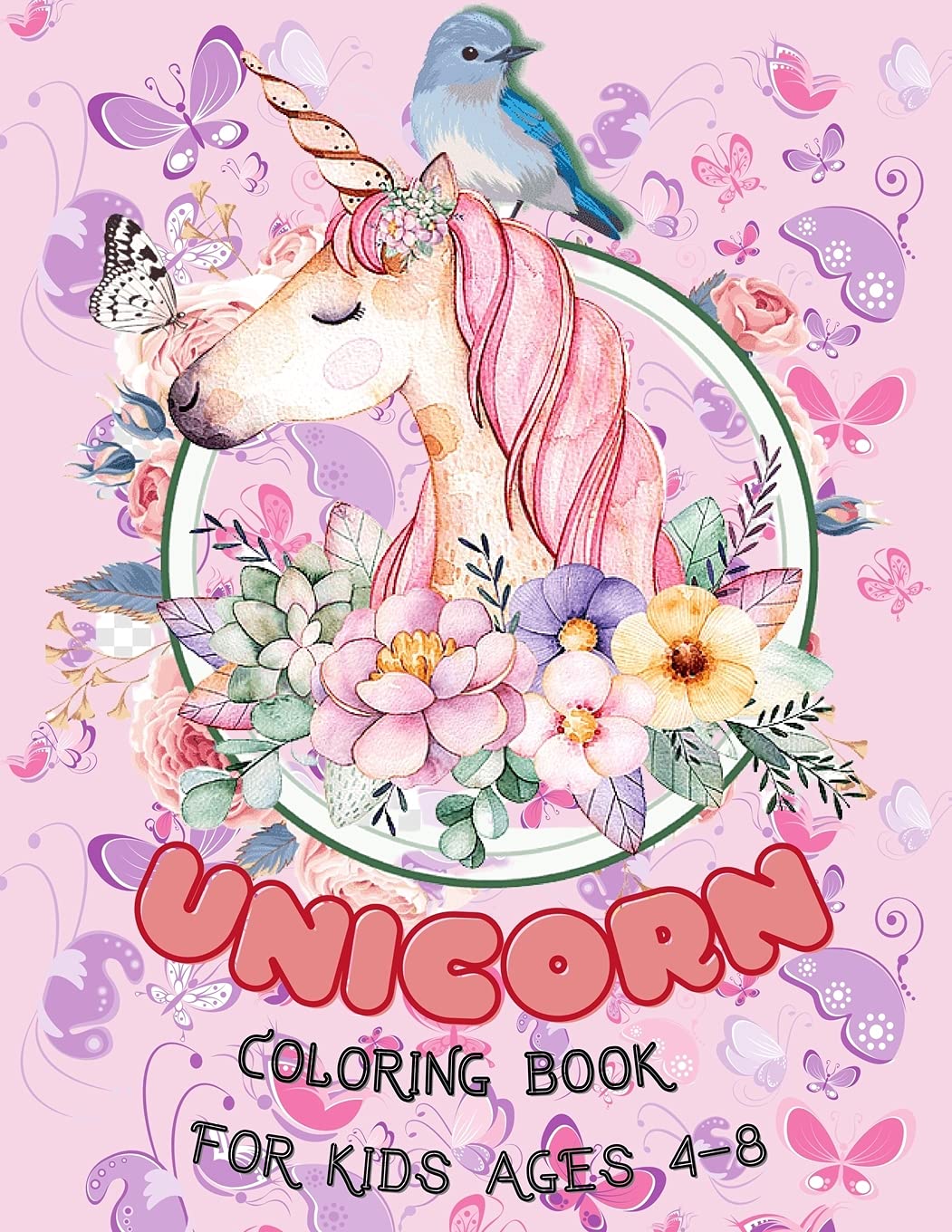 Unicorn, Mermaid and Princess Coloring Book Non-fiction