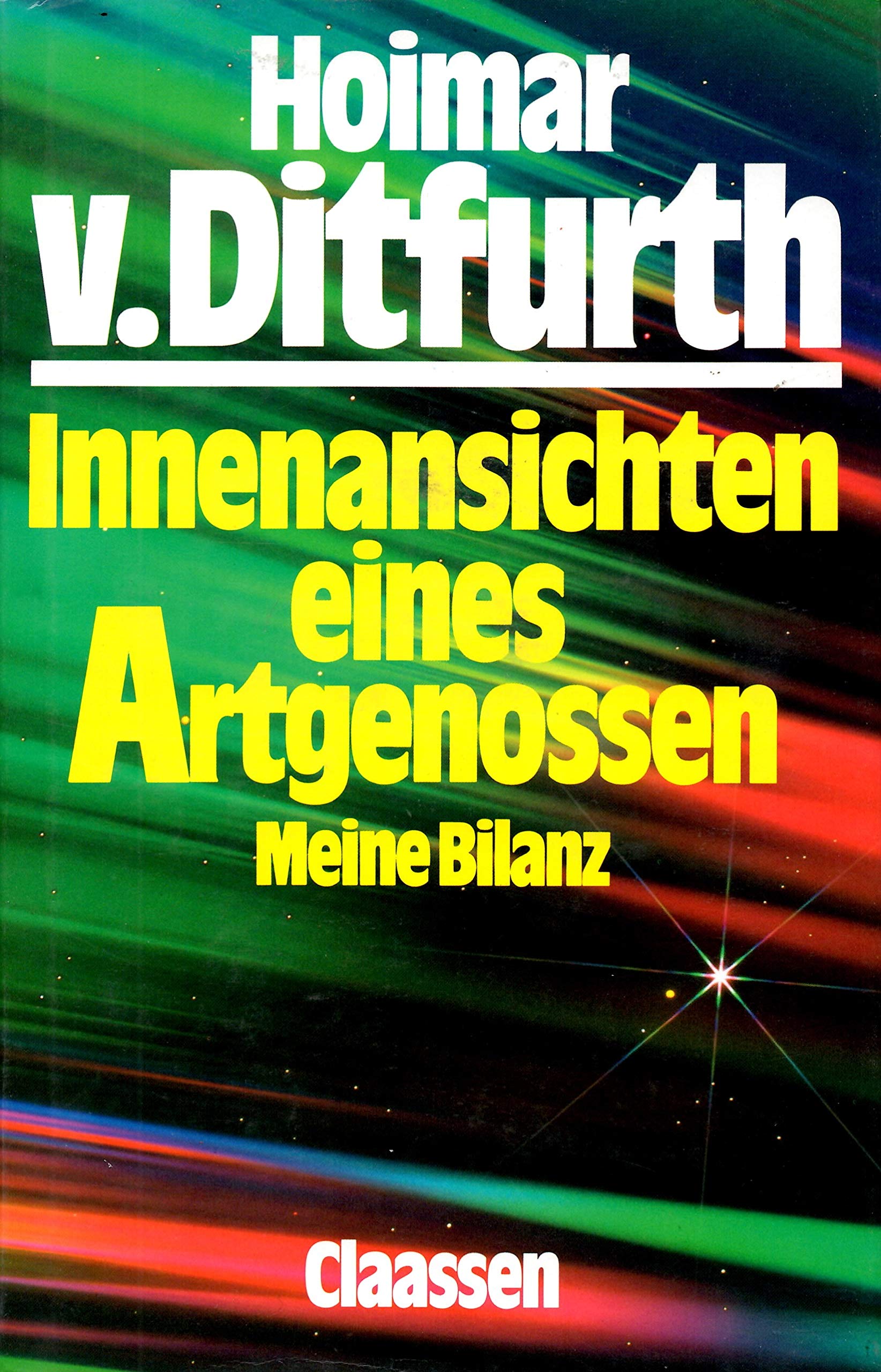 Innenansichten eines Artgenossen. Meine Bilanz Medicine