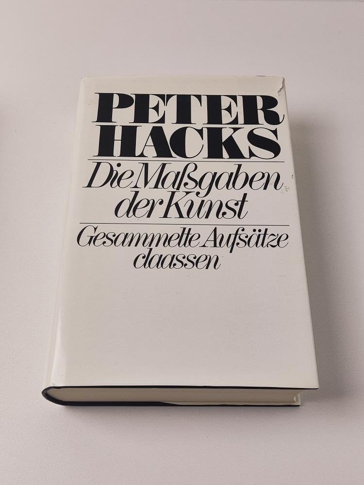 Die Maßgaben der Kunst. Gesammelte Aufsätze Professional & Reference Books