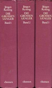 Product Image: Die großen Sänger, 3 Bände.