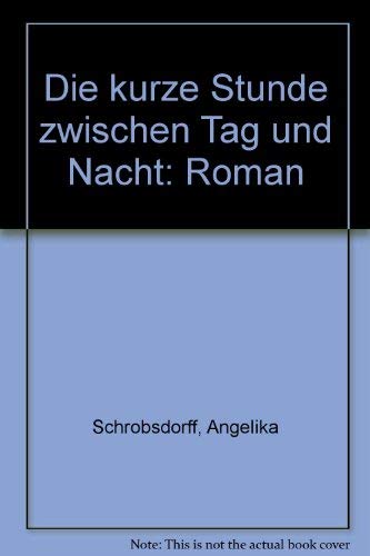Die kurze Stunde zwischen Tag und Nacht Contemporary literature